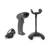 HAMLET HBCS2D100US BARCODE SCANNER PROFESSIONALE 2D COMBO USB + SERIALE PER CODICI QR E LINEARI GREY