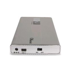 HAMLET HXD2CCUU BOX VUOTO PER HDD SATA-IDE FORMATO 2.5" INTERFACCIA USB 2.0 COLORE SILVER