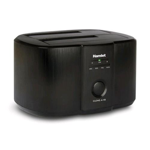 HAMLET HXDD2535CLN DOCKING STATION USB 3.0 DUAL BAY