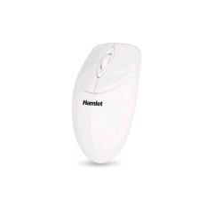 HAMLET MOUSE OTTICO USB 1.000 DPI 3 TASTI BIANCO