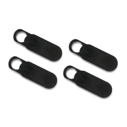 HAMLET PRIVACY COVER WEBCAM PER NOTEBOOK CONFEZIONE 4 PEZZI NERO