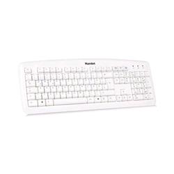 HAMLET XKKITA2-D1W-WH TASTIERA USB LAYOUT TEDESCO COLORE BIANCO