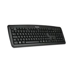HAMLET XKKITA2-U4W-BK TASTIERA USB LAYOUT INGLESE COLORE NERO