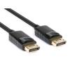 HAMLET XVCDP-DP18 CAVO MONITOR VIDEO DP DISPLAYPORT 1.3 M/M 1.8MT BLACK