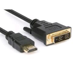 HAMLET XVCHDM-DV18 CAVO MONITOR VIDEO DA HDMI M A DVI-D M 1080P 1.8MT BLACK
