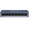 Hikvision DS-3E0108-O — switch 8 porte Fast Ethernet, metallo