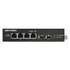 Hikvision DS-3T0506HP-E/HS — switch industriale 4 porte Gigabit PoE e 2 SFP