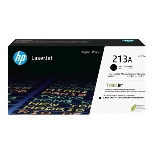 HP 213A TONER NERO PER COLOR LASERJET 5700dn, 6700dn, MFP 5800dn, MFP 6800dn 3.500 PAGINE