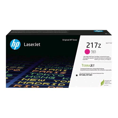 HP 217Z TONER MAGENTA ALTISSIMA RESA PER COLOR LASERJET ENTERPRISE MFP 6800DN 24.000 PAGINE