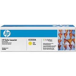 HP 304A TONER GIALLO PER COLOR LASERJET CP2025-CP2025N-CP2025DN/LASERJET CM2320NF-CM2320FXI GARANZIA ITALIA (CC532A)