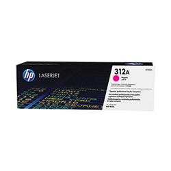 HP 312A TONER MAGENTA PER COLOR LASERJET PRO M476NW-MFP M476DN-MFP M476DW GARANZIA ITALIA (CF383A)
