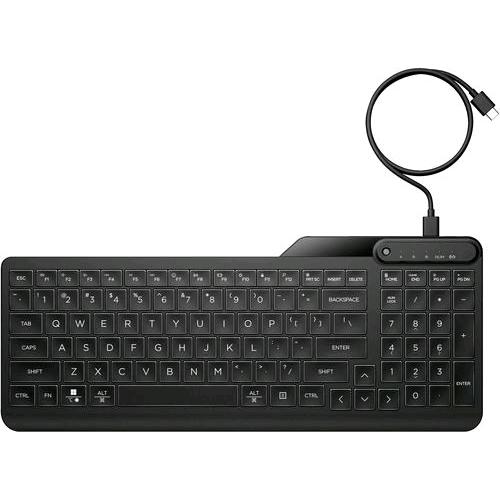 Tastiera USB HP 405 retroilluminata multidispositivo - Layout QWERTY Italiano
