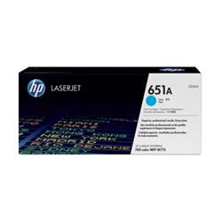 HP 651A TONER CIANO PER COLOR LASERJET ENTERPRISE MFP M775; LASERJET MANAGED MFP M775