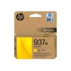 HP 937e EVOMORE CARTUCCIA INCHIOSTRO GIALLO ORIGINALE PER OFFICEJET PRO 9110b, 9120e, 9720e, 9730e 1.650 pagine