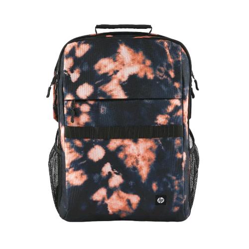 HP Campus Tie Dye XL — zaino 16,1 pollici nero e arancione