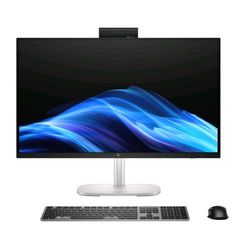 HP ELITESTUDIO 8 G1i AI ALL IN ONE 27" QUAD HD 2560 x 1440 INTEL CORE ULTRA 5 235 RAM 16GB-SSD 512GB NVMe-INTEL GRAPHICS-WEB CAM 5MPx-ALTOPARLANTI-WI-FI 7 +GIGABIT LAN-TASTIERA E MOUSE WIRELESS-WIN 11 PROF ARGENTO (D5BC2ET#ABZ)
