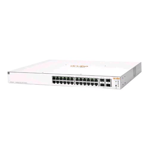 HPE Networking Instant On 1930 — switch 24 porte Gigabit PoE Class 4, 195 W, 4 SFP+