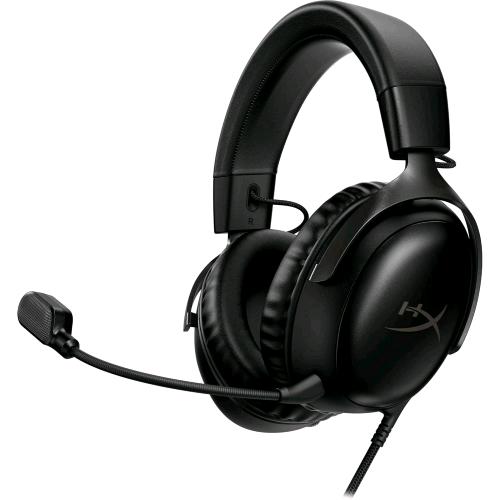 HyperX Cloud III — cuffie gaming cablate USB e 3,5 mm, nero