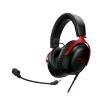HyperX Cloud III — cuffie gaming cablate USB e 3,5 mm, nero e rosso