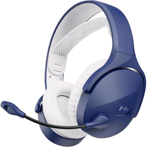 HyperX Cloud Jet — cuffie gaming wireless 2,4 GHz e Bluetooth, azzurro