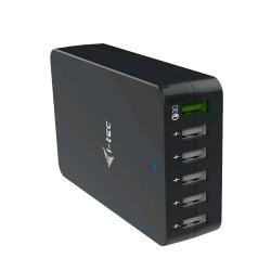 i-tec Caricatore USB 6 porte, 52 W con Quick Charge 3.0