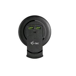 i-tec Caricatore da scrivania a incasso USB-C e USB-A, 96 W
