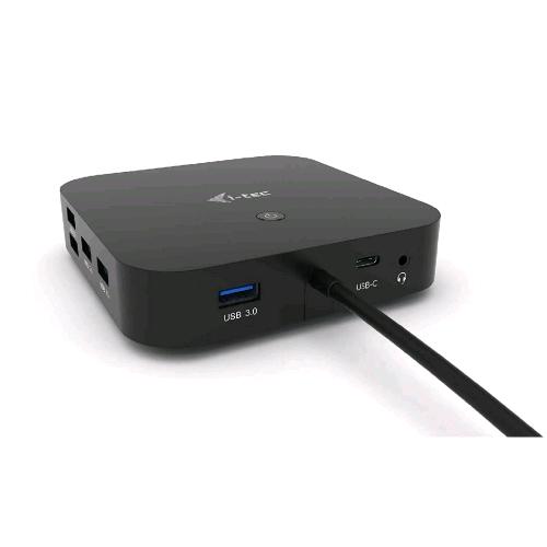 i-tec Dock USB-C Dual DisplayPort con Power Delivery