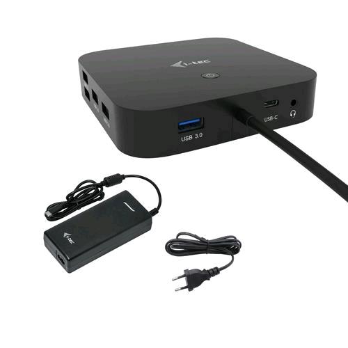 i-tec Dock USB-C HDMI/DisplayPort con alimentatore 100 W