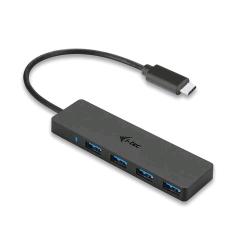 i-tec Hub USB-C 4 porte USB-A compatto