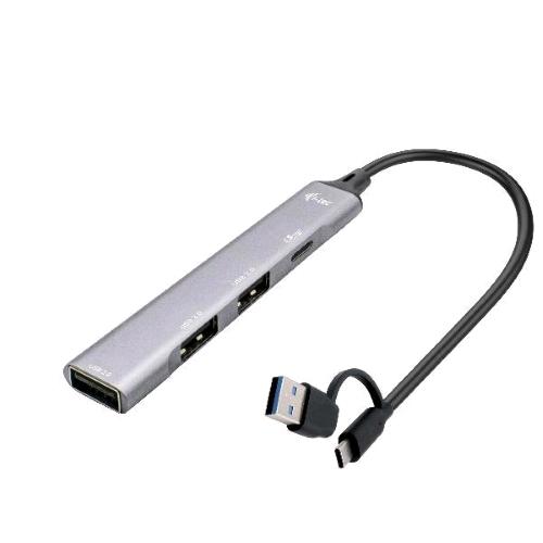 i-tec Mini hub USB-C/USB-A — 1 USB-C e 3 USB-A