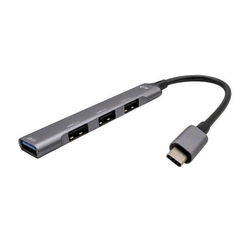 i-tec Mini hub USB-C — 1 USB-A 3.2 e 3 USB-A 2.0