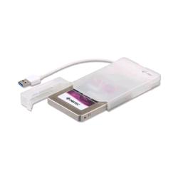 i-tec MySafe Easy — box USB per disco SATA 2,5″, bianco