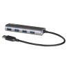 i-tec Hub USB-A 4 porte con alimentatore, metallo