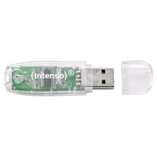 INTENSO 3502480 CHIAVETTA USB 2.0 32GB TRASPARENTE