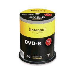 Intenso DVD-R 4,7 GB, 16x — confezione Cake Box da 100 dischi