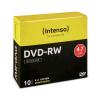 INTENSO 4201632 DISCO VERGINE DVD-RW 4.7GB 4X REWRITABLE SLIM CASE 10 PZ