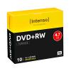 INTENSO 4211632 DISCO VERGINE DVD+RW 4.7GB 4X SLIM CASE 10PZ