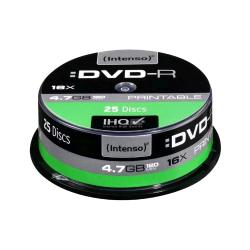INTENSO 4801154 DISCO VERGINE DVD-R 4.7GB 16X PRINTABLE 25 PZ