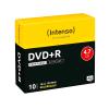 INTENSO 4811652 DISCO VERGINE DVD+R 4.7GB 16X SLIM STAMPABILE 10PZ