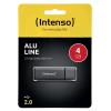 INTENSO ALU LINE CHIAVETTA 4GB USB-A 2.0 IN ALLUMINIO ANTRACITE