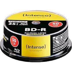 INTENSO BD-R BLU-RAY 50GB STAMPABILE CONF 25 Pz.