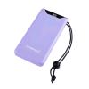 INTENSO F10000 POWER BANK 10.000mAh PD (20W) & QC (18W) USB-A USB-C DISPLAY CON PERCENTUALE DI CARICA VIOLA