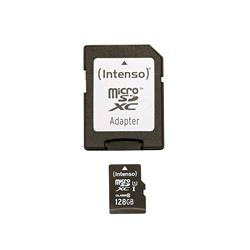 INTENSO MICRO SDXC 128GB CLASSE 10 CON ADATTATORE
