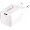 INTENSO POWER ADAPTER CARICABATTERIE DA TERE GaN FAST CHARGE USB-C 30 W BIANCO
