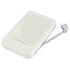 INTENSO S10000 POWER BANK 10.000mAh USB-C DISPLAY LCD CON CAVO USB-C INTEGRATO BEIGE