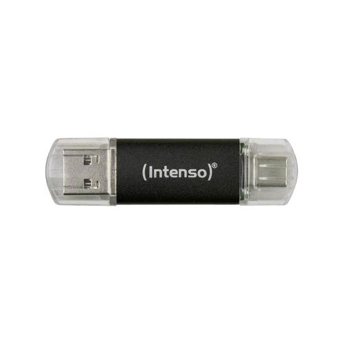 INTENSO TWIST FLASH DRIVE 64GB USB-A 3.2 + USB-C GRIGIO