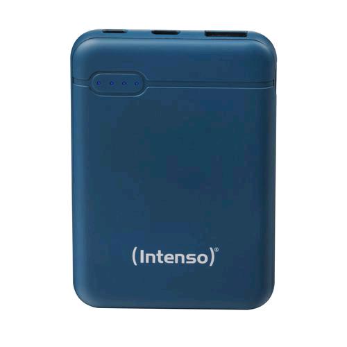 INTENSO XS5000 POWER BANK 5.000 MAH 1xUSB-C 1xUSB-A 1xMICRO-USB VERDE PETROLIO
