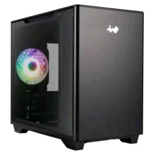 InWin A3 nero — case micro-ATX con ventola Mercury AM120S