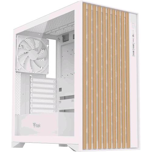Itek WOODY bianco — case PC