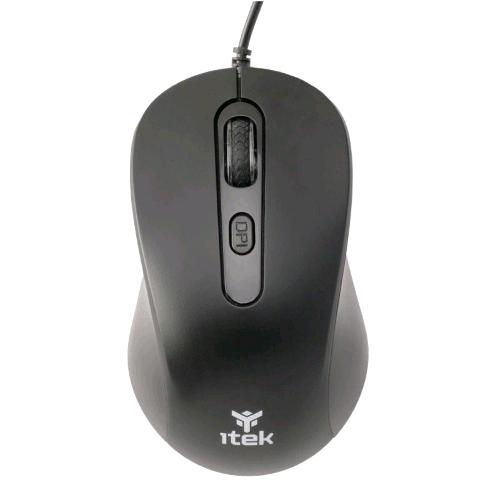Itek CLK C01 — mouse ottico USB silenzioso 3600 DPI